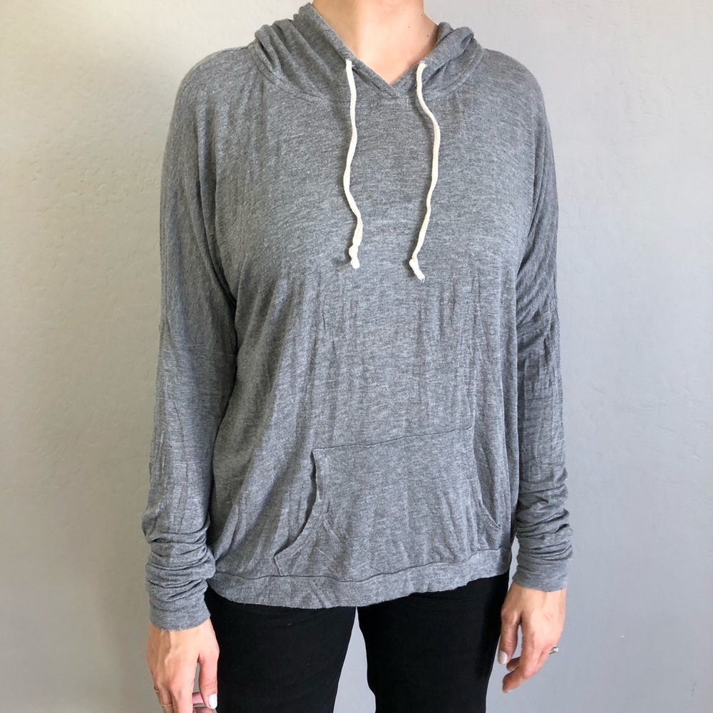 Brandy Melville Grey Pull Over Hoodie | One Size